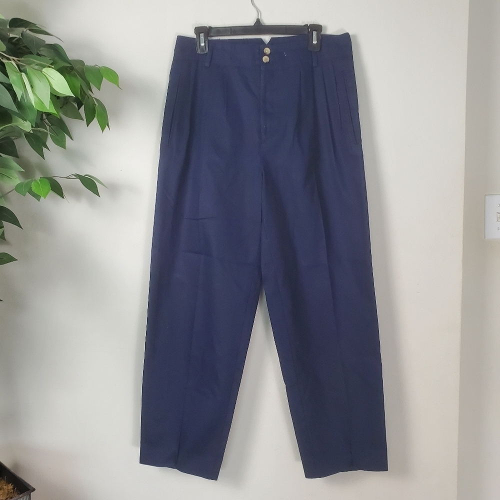 Nordstrom Town Square Dress Pants Navy Womens Size 14